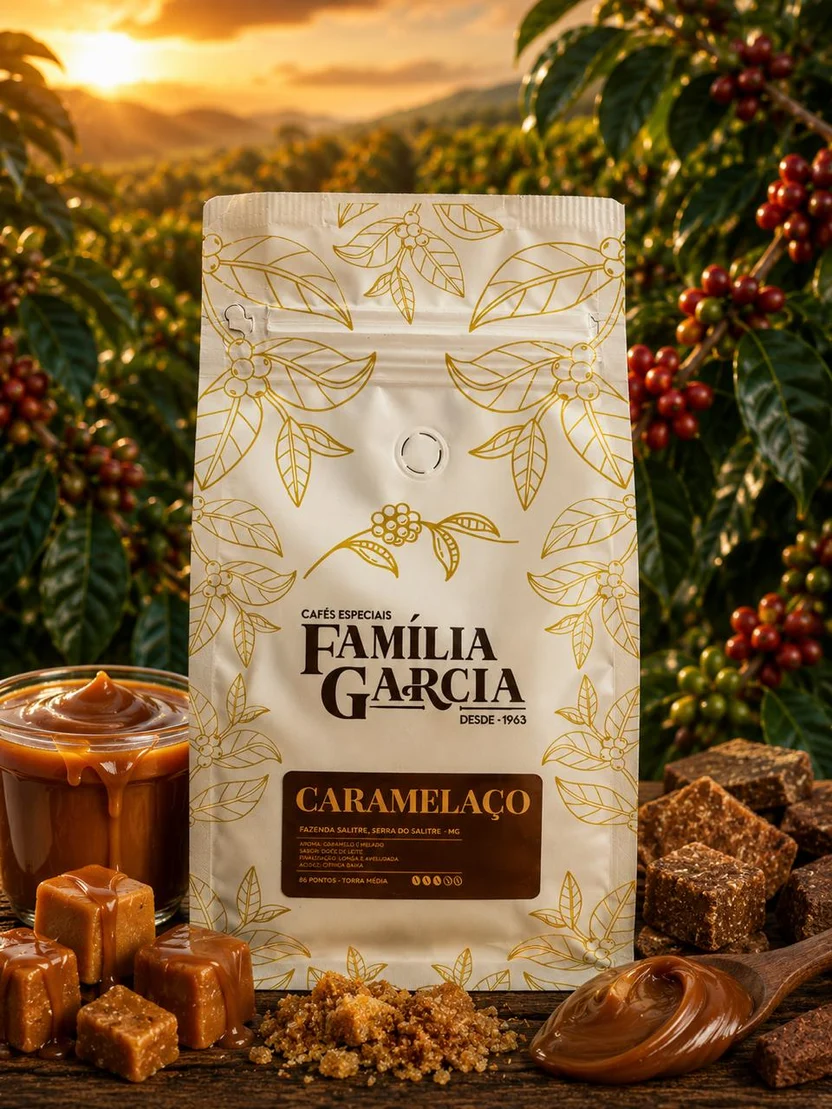 Café Caramelaço da Família Garcia