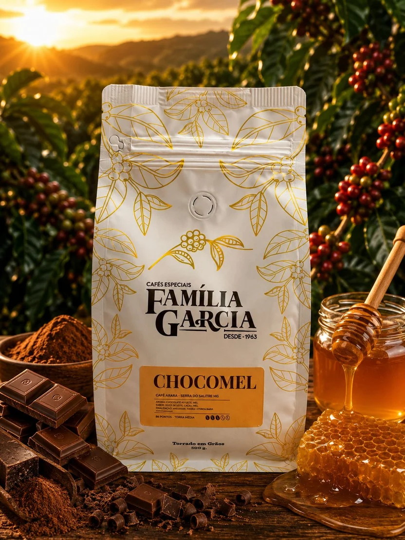 Café Chocomel da Família Garcia